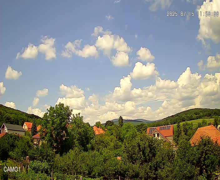 Meteo kamera obec Velčice