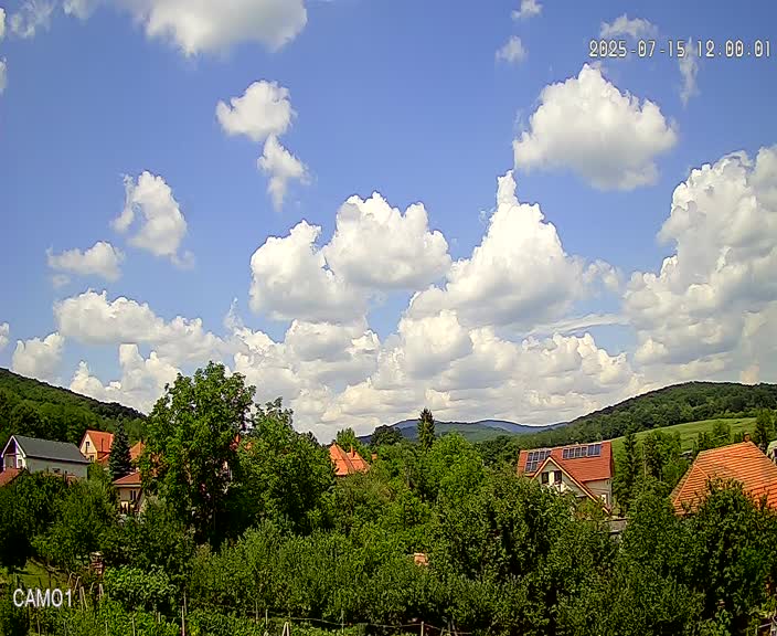 Meteo kamera obec Velčice