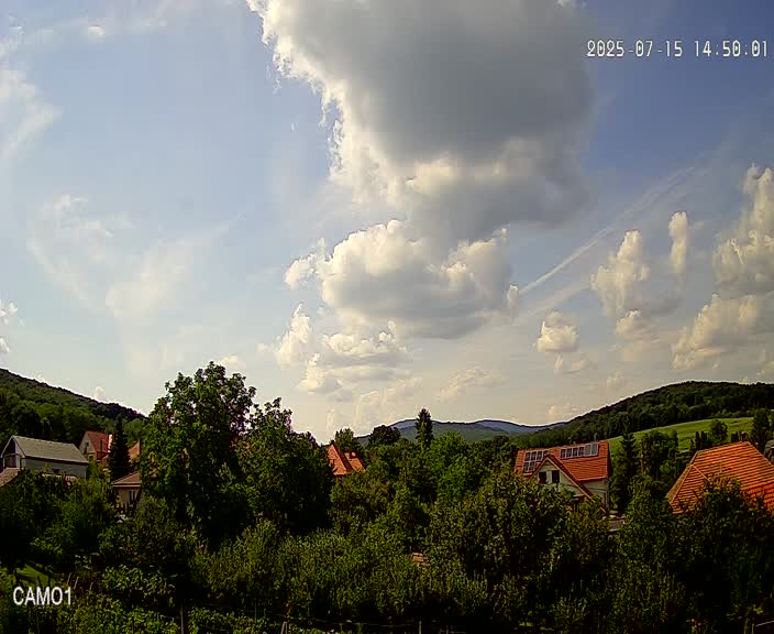 Meteo kamera obec Velčice
