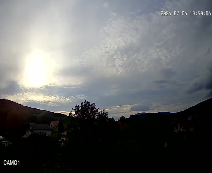 Meteo kamera obec Velčice